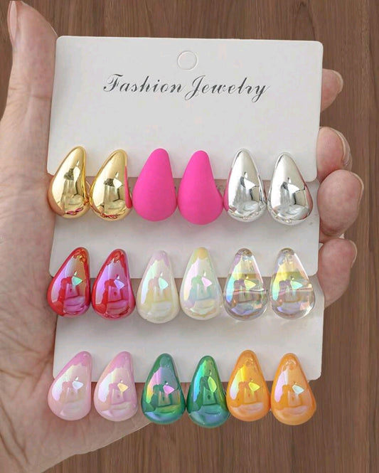 ARETES GOTA PEQUEÑOS